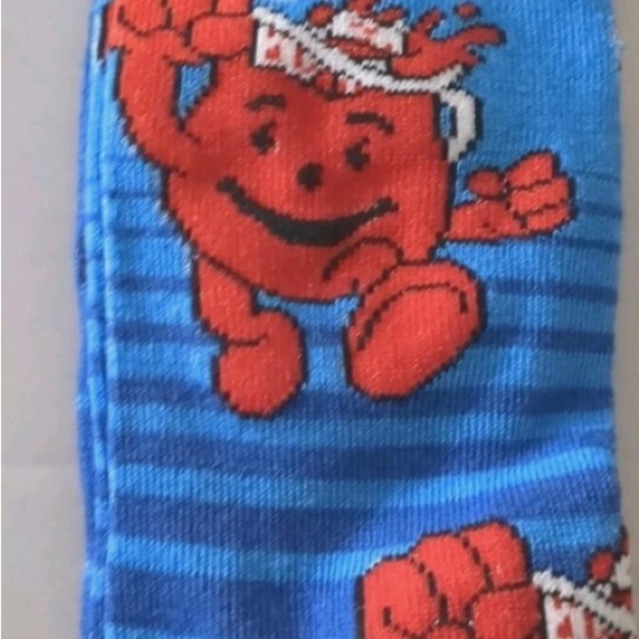Men's Blue Crew Socks - Picture 2 of 4